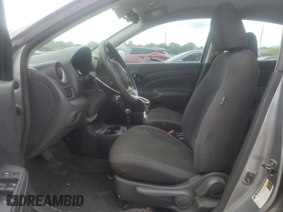 2012 Nissan Versa SV with VIN 3N1CN7AP8CL850021, listed as a Copart auction lot 60979605 with 238,261 mi miles and Salvage title. Bid and sale history available at DreamBid. Image 7.