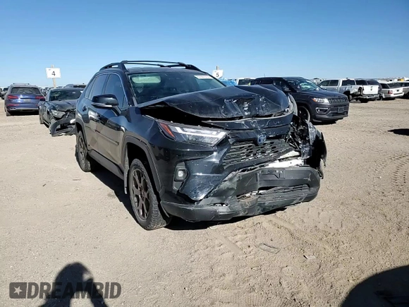2023 Toyota RAV4 Hybrid XLE with VIN 2T3UWRFV0PW156617, listed as a Copart auction lot 87067974 with 33,430 mi miles and Salvage Title. Bid and sale history available at carsss.com. Image 11.