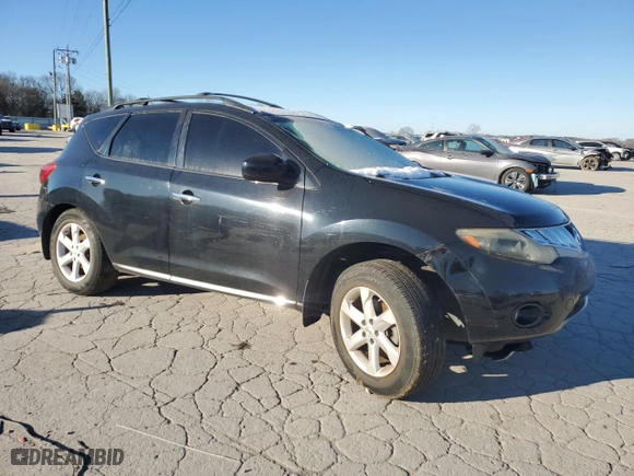 2009 Nissan Murano S with VIN JN8AZ18U49W002260, listed as a Copart auction lot 88679785 with 208,874 mi miles and Salvage Title. Bid and sale history available at carsss.com. Image 4.