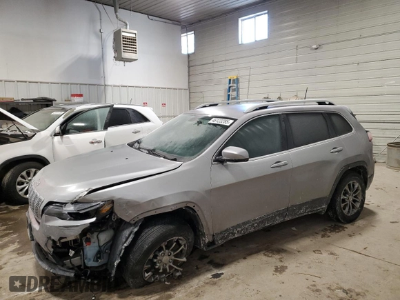 2020 Jeep Cherokee Altitude with VIN 1C4PJMLB8LD569191, listed as a Copart auction lot 46123285 with 188,014 mi miles and Salvage Title. Bid and sale history available at carsss.com. Image 1.
