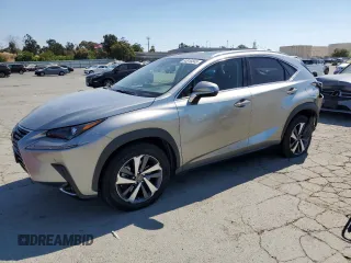 2019 Lexus NX 300 with VIN JTJBARBZ3K2216743, listed as a Copart auction lot 64816845 with 7,809 mi miles and Salvage title. Bid and sale history available at DreamBid. Image 1.