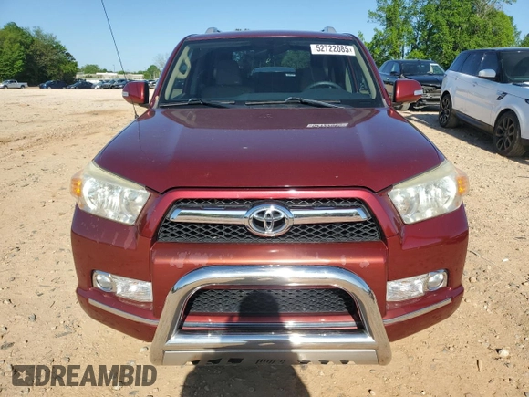 2010 Toyota 4Runner Trail with VIN JTEBU5JR4A5010487, listed as a Copart auction lot 52722085 with 314,276 mi miles and Salvage Title. Bid and sale history available at DreamBid. Image 5.