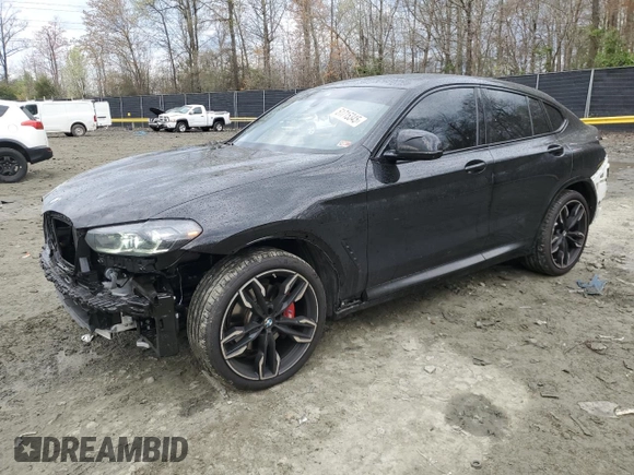 2024 BMW X4 M40i z VIN 5UX43DT0XR9V14957, wystawiony jako Copart lot #51715345 z przebiegiem 16 710 mil mil oraz Szkoda całkowita • Salvage title. Historia ofert i sprzedaży dostępna na DreamBid. Obrazek 1.