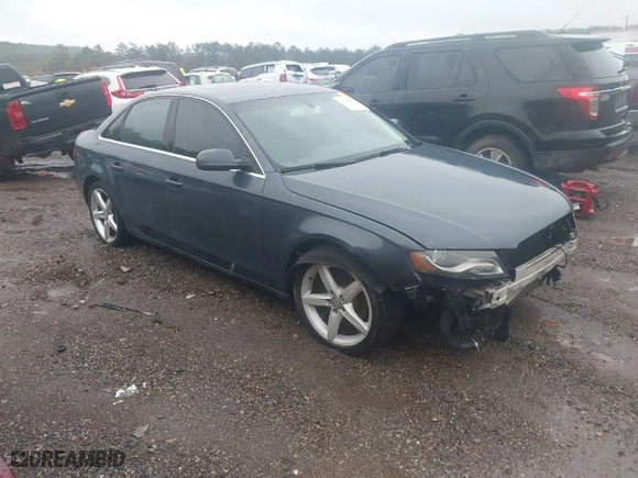 2010 Audi A4 2.0T Premium Plus with VIN WAUFFAFLXAN036912, listed as a IAAI auction lot 40906164 with 193,888 mi miles. Bid and sale history available at carsss.com. Image 1.
