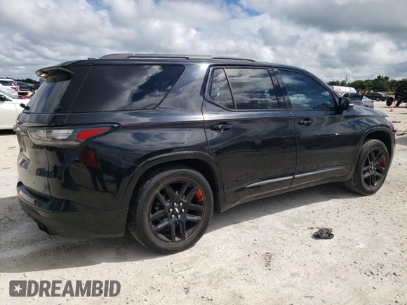 2018 Chevrolet Traverse Premier with VIN 1GNERKKW5JJ154182, listed as a Copart auction lot 70745164 with 132,546 mi miles and Salvage Title. Bid and sale history available at carsss.com. Image 3.