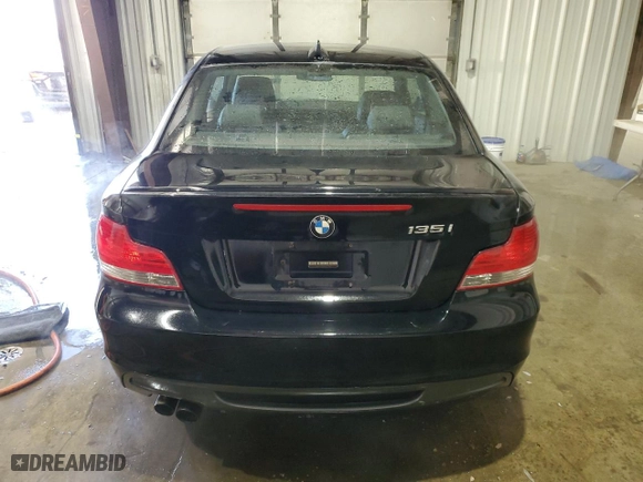2009 BMW 1 Series 135i with VIN WBAUC735X9VK95095, listed as a Copart auction lot 41905345 with 119,565 mi miles and Salvage Title. Bid and sale history available at carsss.com. Image 6.