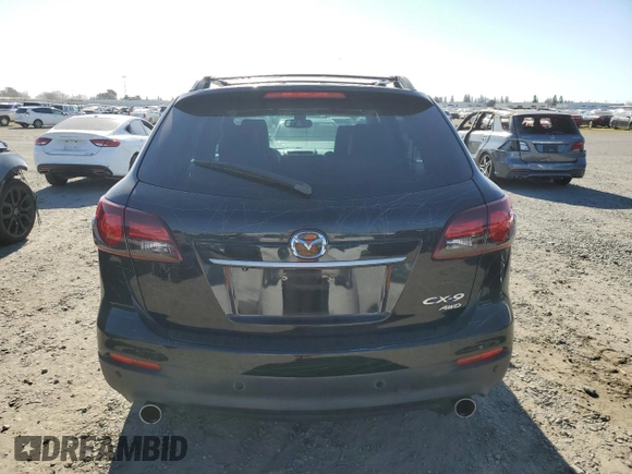 2015 Mazda CX-9 Grand Touring with VIN JM3TB3DV7F0466085, listed as a Copart auction lot 42783255 with 111,397 mi miles and Salvage Title. Bid and sale history available at carsss.com. Image 6.