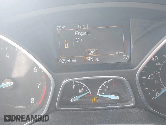 2017 Ford Focus SE with VIN 1FADP3F25HL292056, listed as a IAAI auction lot 42409320 with 102,956 mi miles and . Bid and sale history available at DreamBid. Image 7.