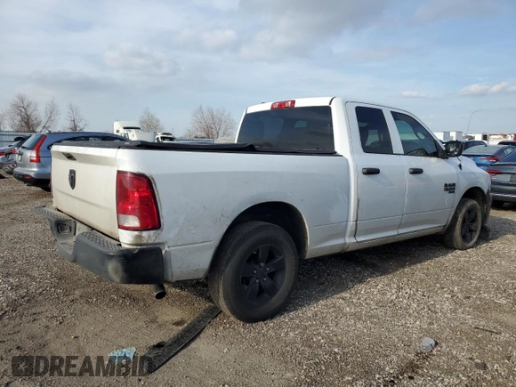 2022 Ram 1500 Tradesman with VIN 1C6RR6FG9NS229736, listed as a Copart auction lot 45634255 with 215,059 mi miles and Salvage title. Bid and sale history available at DreamBid. Image 3.