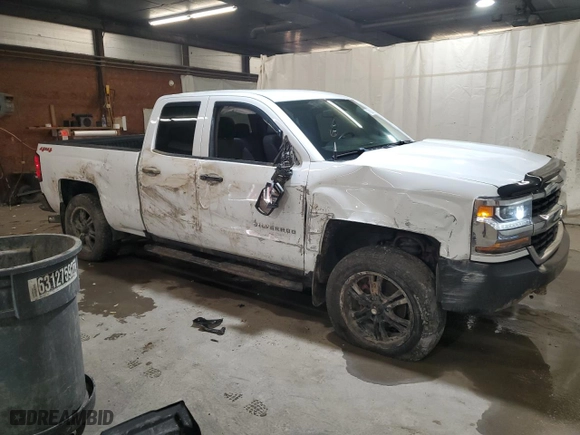 2018 Chevrolet Silverado 1500 Work Truck with VIN 1GCVKNEH8JZ331644, listed as a Copart auction lot 47600525 with 117,166 mi miles and Salvage Title. Bid and sale history available at carsss.com. Image 4.
