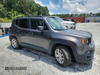 2018 Jeep Renegade Latitude z VIN ZACCJABB9JPJ32603, wystawiony jako Copart lot #61235035 z przebiegiem 69 397 mil mil oraz Szkoda całkowita • Salvage title. Historia ofert i sprzedaży dostępna na DreamBid. Obrazek 4.