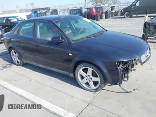 2002 Audi A4 z VIN WAULC58E32A129166, wystawiony jako IAAI lot #42381790 z przebiegiem 101 985 mil mil oraz . Historia ofert i sprzedaży dostępna na DreamBid. Obrazek 1.