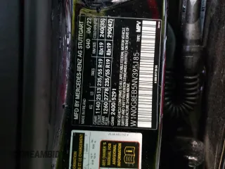 2022 Mercedes-Benz GLC 300 z VIN W1N0G8EB5NV395185, wystawiony jako Copart lot #52590045 z przebiegiem 28 791 mil mil oraz Szkoda całkowita • Salvage title. Historia ofert i sprzedaży dostępna na DreamBid. Obrazek 13.