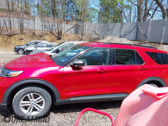 2021 Ford Explorer XLT z VIN 1FMSK8DH4MGC47581, wystawiony jako IAAI lot #42151310 z przebiegiem 50 866 mil mil oraz . Historia ofert i sprzedaży dostępna na DreamBid. Obrazek 14.