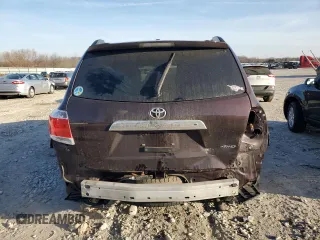2012 Toyota Highlander Limited with VIN 5TDDK3EH7CS161197, listed as a Copart auction lot 49122805 with 168,008 mi miles and Clean Title. Bid and sale history available at carsss.com. Image 6.