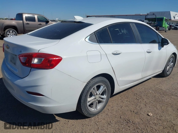 2017 Chevrolet Cruze LT with VIN 1G1BE5SM3H7169013, listed as a IAAI auction lot 41979648 with 130,744 mi miles and . Bid and sale history available at DreamBid. Image 4.