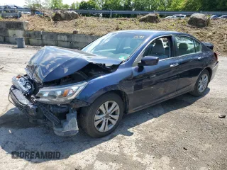 2014 Honda Accord LX z VIN 1HGCR2F30EA008909, wystawiony jako Copart lot #59226315 z przebiegiem 134 615 mil mil oraz Szkoda całkowita • Salvage title. Historia ofert i sprzedaży dostępna na DreamBid. Obrazek 1.