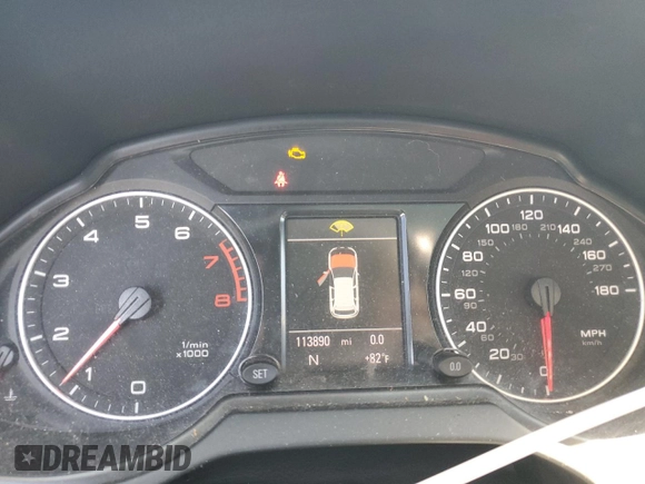 2012 Audi Q5 Premium Plus with VIN WA1LFAFP9CA048840, listed as a Copart auction lot 60731695 with 113,890 mi miles and Clean title. Bid and sale history available at DreamBid. Image 9.