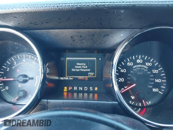 2017 Ford Mustang EcoBoost with VIN 1FA6P8TH4H5309254, listed as a IAAI auction lot 41904766 with 92,798 mi miles. Bid and sale history available at carsss.com. Image 7.