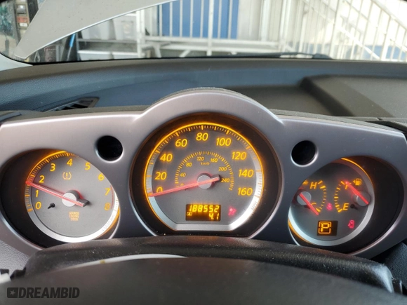 2007 Nissan Murano SL with VIN JN8AZ08T67W526041, listed as a Copart auction lot 45974875 with 188,552 mi miles and Salvage Title. Bid and sale history available at carsss.com. Image 9.