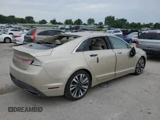 2017 Lincoln MKZ Reserve with VIN 3LN6L5E91HR643308, listed as a Copart auction lot 60479625 with 45,226 mi miles and Salvage title. Bid and sale history available at DreamBid. Image 3.
