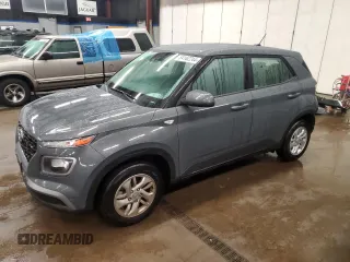 2024 Hyundai Venue SE with VIN KMHRB8A32RU306238, listed as a Copart auction lot 84162244 with 9,637 mi miles and Salvage Title. Bid and sale history available at DreamBid. Image 1.