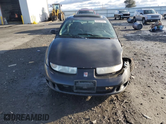 2000 Saturn SC with VIN 1G8ZY1273YZ152453, listed as a Copart auction lot 84834784 with Not Provided miles and Salvage Title. Bid and sale history available at carsss.com. Image 5.