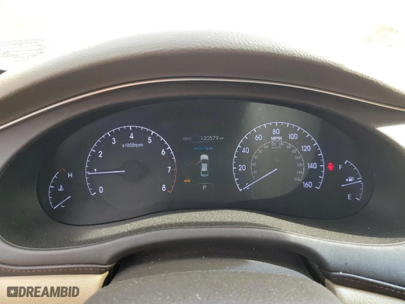 2013 Hyundai Genesis 5.0L R-Spec with VIN KMHGC4DH8DU245961, listed as a Copart auction lot 48673855 with 120,579 mi miles and Salvage Title. Bid and sale history available at carsss.com. Image 9.