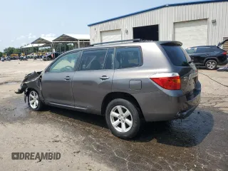 2008 Toyota Highlander with VIN JTEDS41A482007989, listed as a Copart auction lot 58773345 with 388,363 mi miles and Salvage title. Bid and sale history available at DreamBid. Image 2.