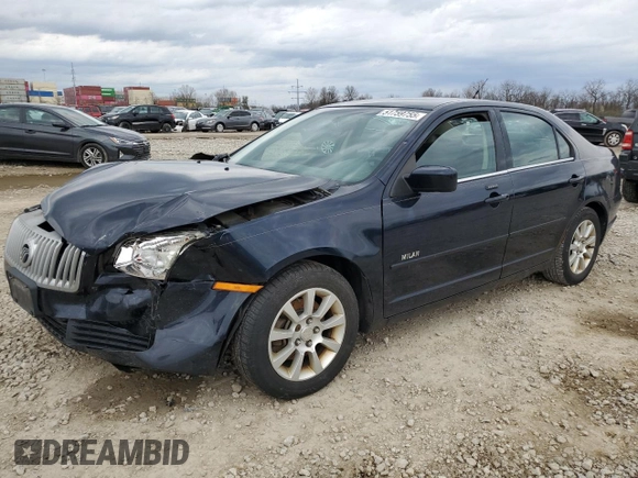 2008 Mercury Milan with VIN 3MEHM07Z58R627671, listed as a Copart auction lot 51759755 with 139,629 mi miles and Salvage Title. Bid and sale history available at carsss.com. Image 1.