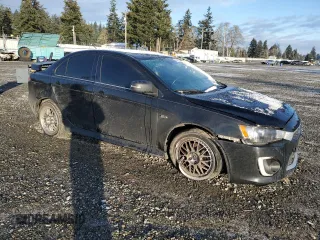 2016 Mitsubishi Lancer GT with VIN JA32U8FW8GU012096, listed as a Copart auction lot 43469075 with 77,115 mi miles and Salvage Title. Bid and sale history available at carsss.com. Image 4.