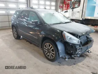 2014 GMC Acadia Denali with VIN 1GKKRTKDXEJ294660, listed as a IAAI auction lot 41362008 with 144,174 mi miles. Bid and sale history available at carsss.com. Image 1.