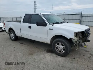 2007 Ford F-150 XL with VIN 1FTPX12557NA26440, listed as a Copart auction lot 41621445 with 184,854 mi miles and Salvage Title. Bid and sale history available at carsss.com. Image 4.