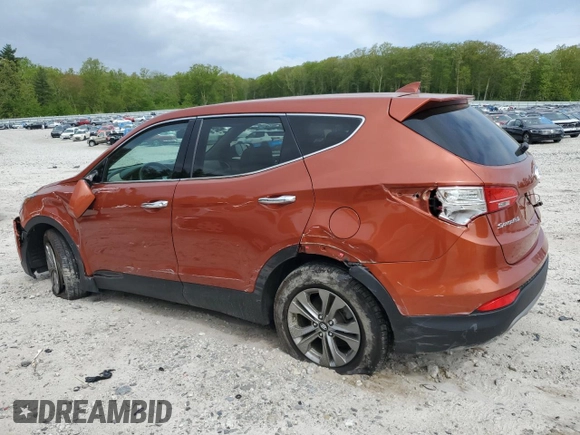 2016 Hyundai Santa Fe z VIN 5XYZTDLB7GG346554, wystawiony jako Copart lot #56898045 z przebiegiem 84 915 mil mil oraz Szkoda całkowita • Salvage title. Historia ofert i sprzedaży dostępna na DreamBid. Obrazek 2.