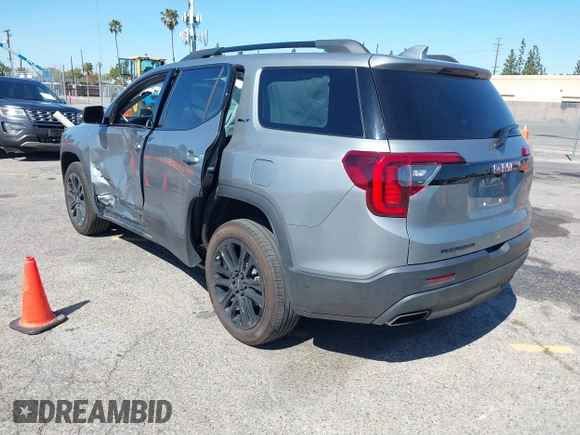 2023 GMC Acadia SLT with VIN 1GKKNML40PZ119581, listed as a IAAI auction lot 41841288 with 23,611 mi miles and . Bid and sale history available at DreamBid. Image 3.