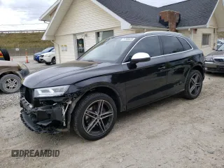 2020 Audi SQ5 Premium Plus with VIN WA1B4AFY6L2069701, listed as a Copart auction lot 71760623 with 56,037 mi miles. Bid and sale history available at carsss.com. Image 1.