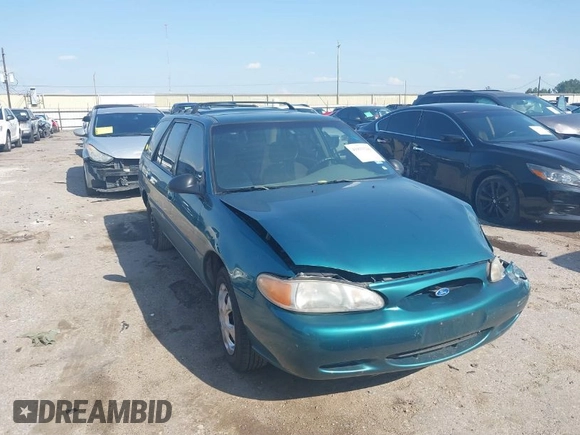 1997 Ford Escort LX z VIN 3FALP15P7VR158272, wystawiony jako IAAI lot #41833216 z przebiegiem 148 170 mil mil oraz . Historia ofert i sprzedaży dostępna na DreamBid. Obrazek 1.