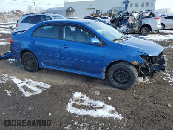 2009 Toyota Corolla with VIN 2T1BU40E29C081148, listed as a Copart auction lot 44716855 with 98,358 mi miles and Salvage Title. Bid and sale history available at carsss.com. Image 4.