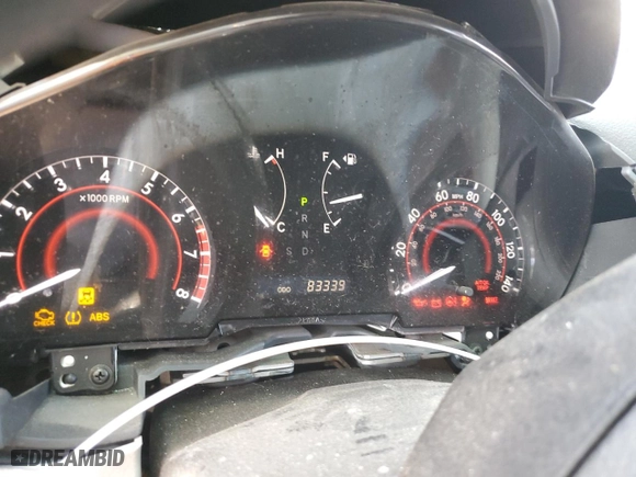2008 Toyota Highlander with VIN JTEDS41AX82043928, listed as a Copart auction lot 48082405 with 83,339 mi miles and Salvage Title. Bid and sale history available at carsss.com. Image 9.