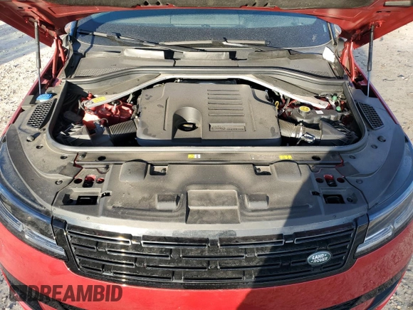 2024 Land Rover Range Rover Sport Dynamic SE with VIN SAL1L9FU7RA173458, listed as a Copart auction lot 42537245 with 12,447 mi miles and Salvage title. Bid and sale history available at DreamBid. Image 12.