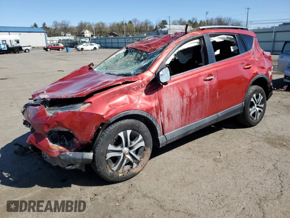 2017 Toyota RAV4 LE with VIN JTMBFREV9HJ109109, listed as a Copart auction lot 52562515 with Not Provided miles and Salvage Title. Bid and sale history available at carsss.com. Image 1.
