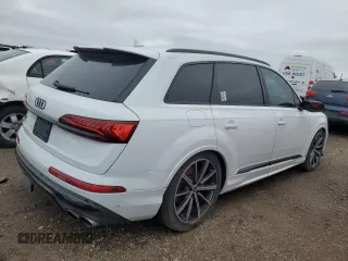 2023 Audi SQ7 Prestige with VIN WA1VWBF70PD004860, listed as a Copart auction lot 52455585 with Not Provided miles and Non Repairable. Bid and sale history available at DreamBid. Image 3.
