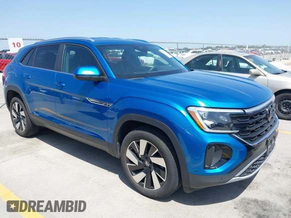 2024 Volkswagen Atlas SE with VIN 1V2HE2CA6RC218474, listed as a IAAI auction lot 42292257 with 19,654 mi miles and . Bid and sale history available at DreamBid. Image 1.