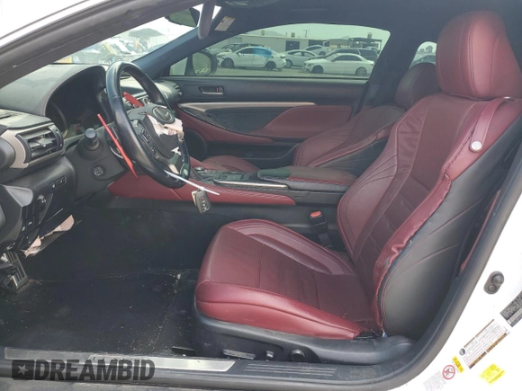 2017 Lexus RC 200t with VIN JTHHA5BC1H5005399, listed as a Copart auction lot 50992835 with 152,111 mi miles and Clean title. Bid and sale history available at DreamBid. Image 7.