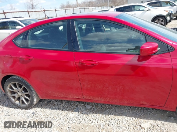 2014 Dodge Dart SXT with VIN 1C3CDFBB2ED667871, listed as a IAAI auction lot 41882369 with 177,162 mi miles. Bid and sale history available at carsss.com. Image 14.