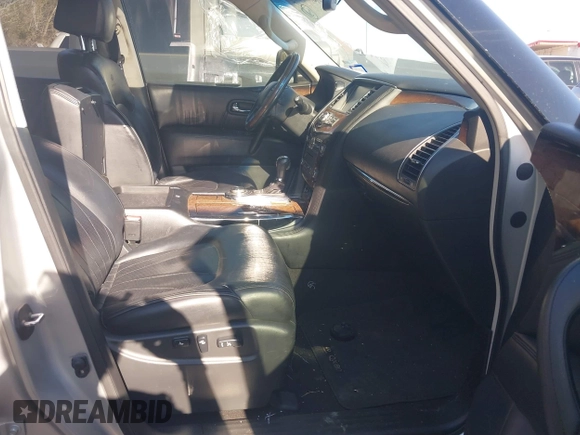 2014 Infiniti QX80 z VIN JN8AZ2NE0E9062158, wystawiony jako IAAI lot #41667272 z przebiegiem 154 046 mil mil oraz . Historia ofert i sprzedaży dostępna na DreamBid. Obrazek 5.