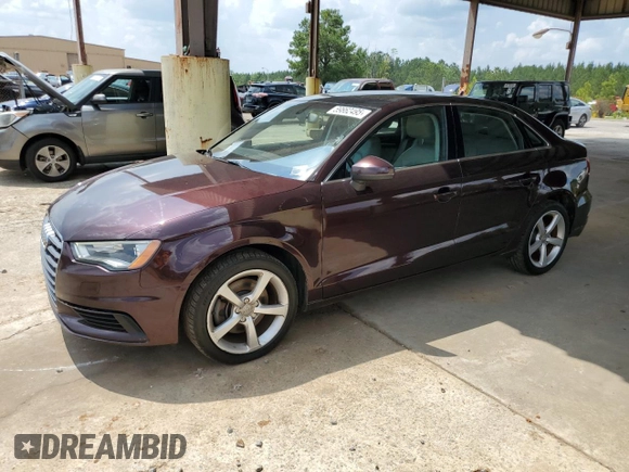 2015 Audi A3 Premium with VIN WAUBFGFFXF1055261, listed as a Copart auction lot 59862495 with 149,371 mi miles and Clean title. Bid and sale history available at DreamBid. Image 1.