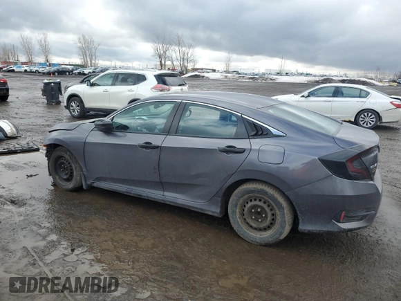 2017 Honda Civic EX with VIN 2HGFC2F88HH024789, listed as a Copart auction lot 50607845 with 106,199 mi miles and Salvage Title. Bid and sale history available at DreamBid. Image 2.