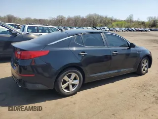 2015 Kia Optima LX with VIN 5XXGM4A7XFG441034, listed as a Copart auction lot 54549995 with Not Provided miles and Clean Title. Bid and sale history available at carsss.com. Image 3.