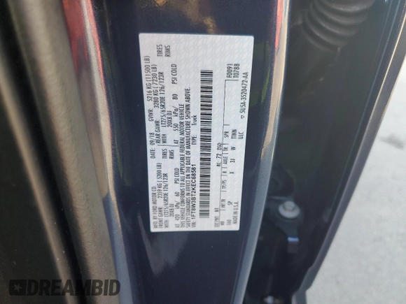 2019 Ford F-350 XL z VIN 1FT8W3BT2KEC68581, wystawiony jako Copart lot #46458495 z przebiegiem 61 513 mil mil oraz Szkoda całkowita • Salvage title. Historia ofert i sprzedaży dostępna na DreamBid. Obrazek 12.